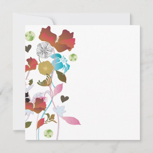 ポピーの招待状 招待状 (正面)