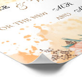 ポピーの新婚夫婦へのアドバイスと願い ポスター (角)