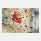 ポピーの日v.2 キッチンタオル (横)