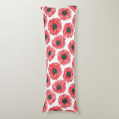 ポピーの水色 ボディピロー (正面縦)