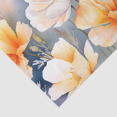 ポピーの花の柔らかい夢のような背景 薄葉紙 (詳細)