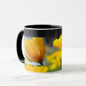 ポピーの花コーヒーカップマグギフトシスターズ永遠 コーヒーマグカップ (正面左)