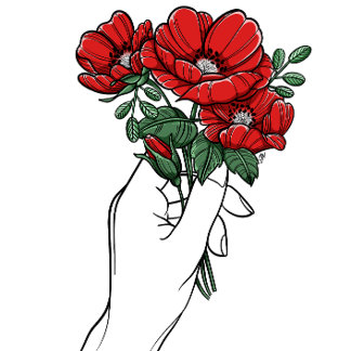 ポピーの花束 ポスター