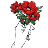 ポピーの花束 ポスター