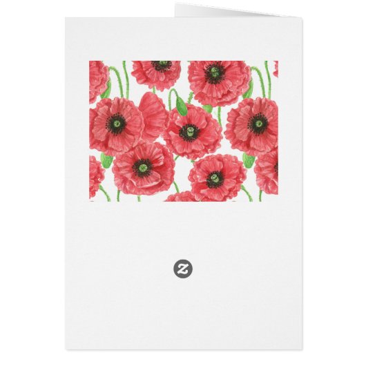 ポピーの花柄 (裏面)