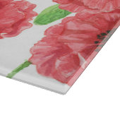 ポピーの花柄 カッティングボード (角)