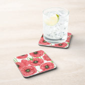 ポピーの花柄 コースター (右側)