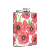 ポピーの花柄 フラスク (右)