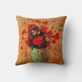 ポピーの花瓶by Odilon Redon クッション (裏面)