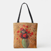 ポピーの花瓶by Odilon Redon トートバッグ (裏面)
