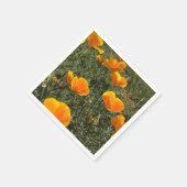 ポピーの花畑 スタンダードカクテルナプキン (角)