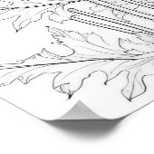 ポピーの花色の大人用ポスター ポスター (角)