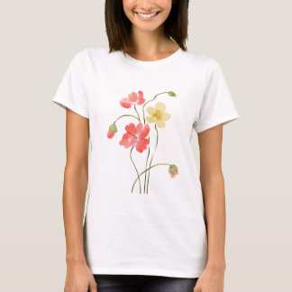 ポピーの花Tシャツ Tシャツ