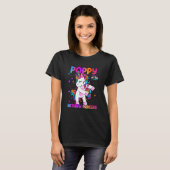 ポピーの誕生日プリンセスガールダビングユニコール Tシャツ (正面フル)