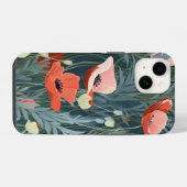 ポピーの赤い花畑 iPhoneケース (裏面横)