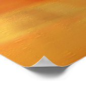 ポピーの開花 ポスター (角)