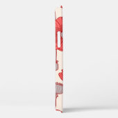 ポピーを使ったシームレスなパターン。  Case-Mate iPhoneケース (裏面 / 右)