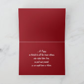 ポピーを思い出して カード (内部)