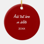 ポピーを記憶 セラミックオーナメント (裏面)