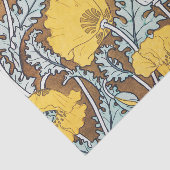 ポピーイラストレーション黄色の花 薄葉紙 (詳細)