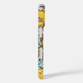ポピーイラストレーション黄色の花 Case-Mate iPhoneケース (裏面 / 右)