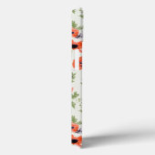 ポピーエレガントズオレンジフローラルパターン Case-Mate iPhoneケース (裏面 / 右)