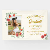 ポピーエレガントフローラ卒業パーティバナー 横断幕 (横)