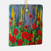 ポピーオーナメント セラミックオーナメント (右)