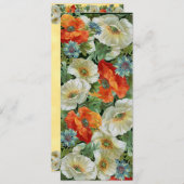 ポピーカスタムズオープンハウスガーデンパーティの招待状 招待状 (正面/裏面)