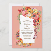 ポピーカラフルス結婚ズ 招待状 (正面)