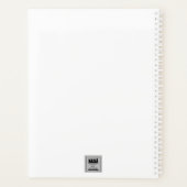 ポピーカラフルフィールド絵画印象派 プランナー手帳 (裏面)