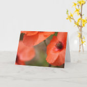 ポピーカード カード (黄色い花)