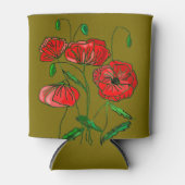 ポピークーラーボックスカスタムカラー 缶クーラー (正面)