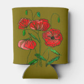 ポピークーラーボックスカスタムカラー 缶クーラー (裏面)