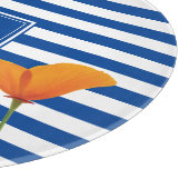 ポピーシックブルーズモノグラム カッティングボード (角)