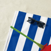 ポピーシックブルーズモノグラム ビーチタオル (インサイチュ)