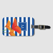 ポピーシックブルーズモノグラム ラゲッジタグ (正面横)