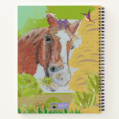 ポピースマイルカラフル、 ノートブック (裏面)