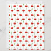 ポピーズスクラップブック紙 (正面)