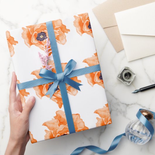 ポピーズラッピング紙 ラッピングペーパー (ギフト)