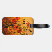 ポピービクトリアンズ絵画ラベル(モノグラカスタムム付) ラゲッジタグ (裏面横)