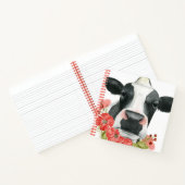 ポピーファーム – 牛と花 ノートブック (内部)