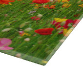 ポピーフィールドガラスチョッピングボード カッティングボード (角)