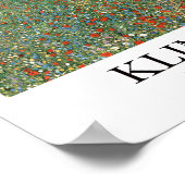 ポピーフィールドバイグスタフクリムト ポスター (角)