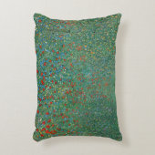 ポピーフィールドバイグスタフクリムト、ヴィンテージアールヌーボー アクセントクッション (正面(垂直))