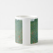 ポピーフィールドバイグスタフクリムト、ヴィンテージアールヌーボー コーヒーマグカップ (中央)