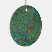 ポピーフィールドバイグスタフクリムト、ヴィンテージアールヌーボー セラミックオーナメント (右)