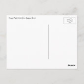 ポピーフィールドバイグスタフクリムト、ヴィンテージアールヌーボー ポストカード (裏面)