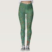 ポピーフィールドバイグスタフクリムト、ヴィンテージアールヌーボー レギンス (正面)