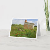 ポピーフィールドファームハウスランドスケープ カード (正面)